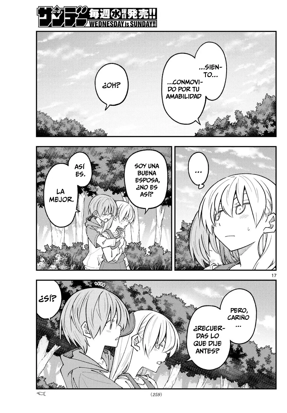 Tonikaku Kawaii Capítulo 302 - Página 19 en español