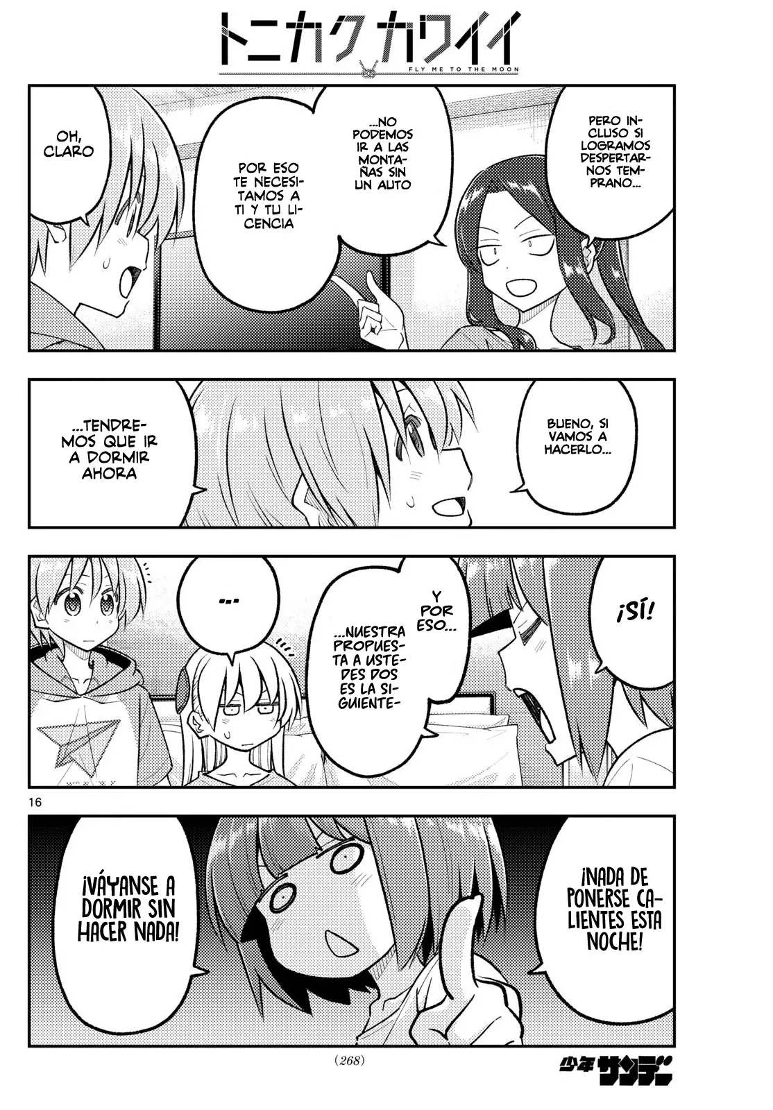 Tonikaku Kawaii Capítulo 304 - Página 18 en español