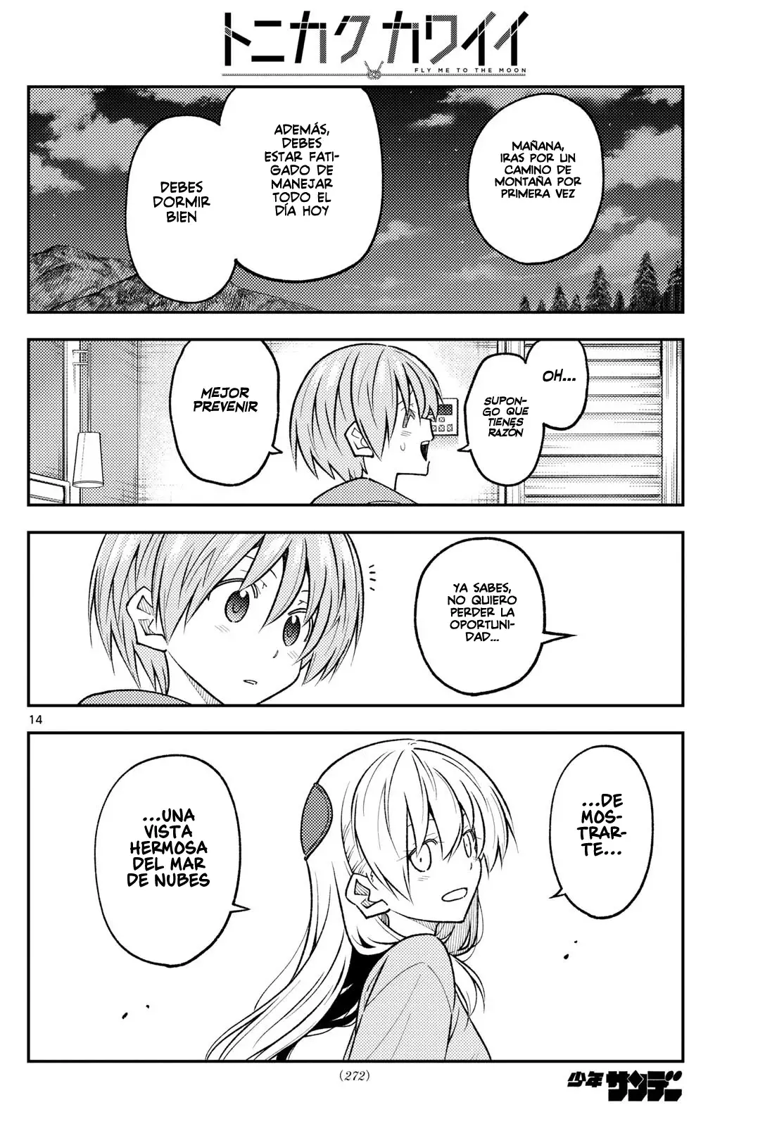 Tonikaku Kawaii Capítulo 305 - Página 16 en español