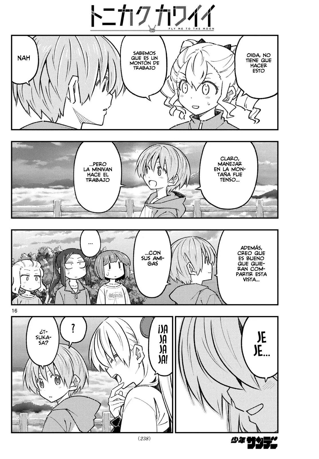 Tonikaku Kawaii Capítulo 306 - Página 18 en español