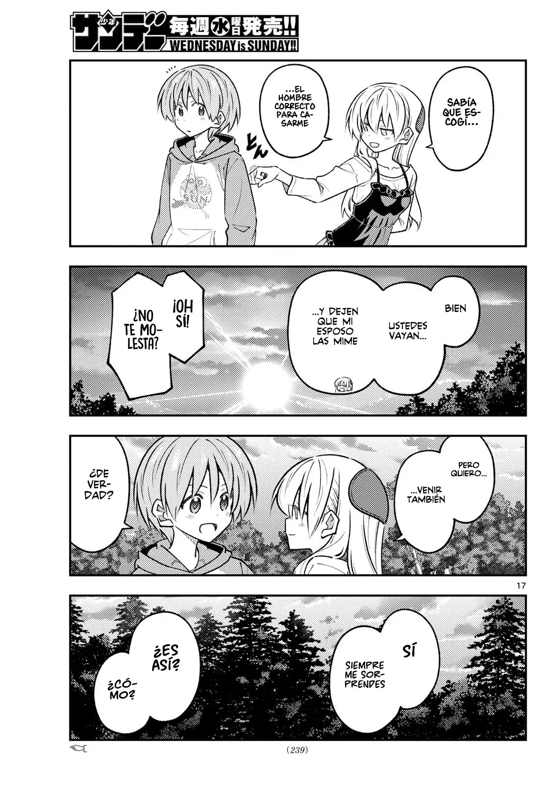 Tonikaku Kawaii Capítulo 306 - Página 19 en español