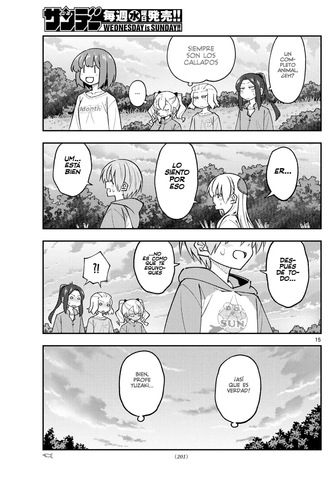Tonikaku Kawaii Capítulo 308 - Página 17 en español