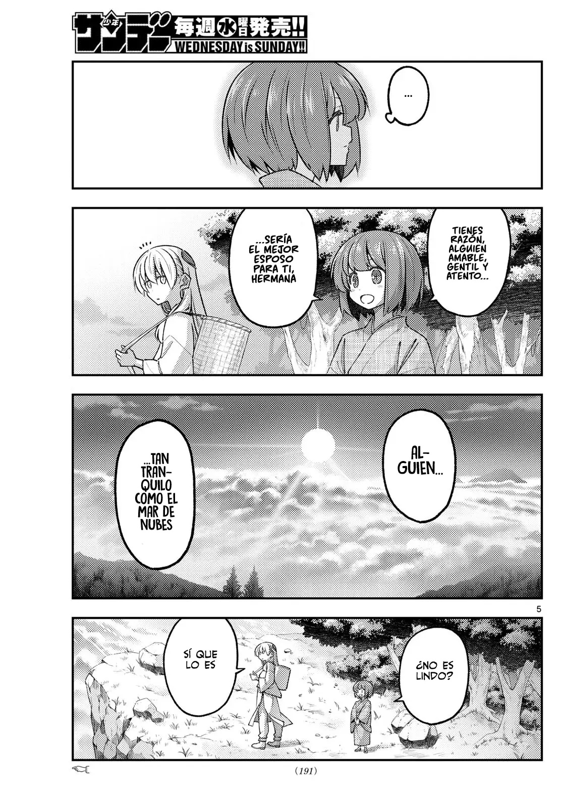 Tonikaku Kawaii Capítulo 308 - Página 7 en español