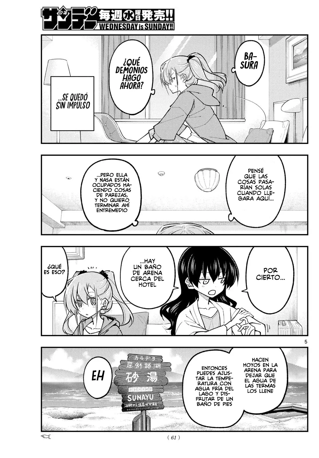 Tonikaku Kawaii Capítulo 309 - Página 7 en español