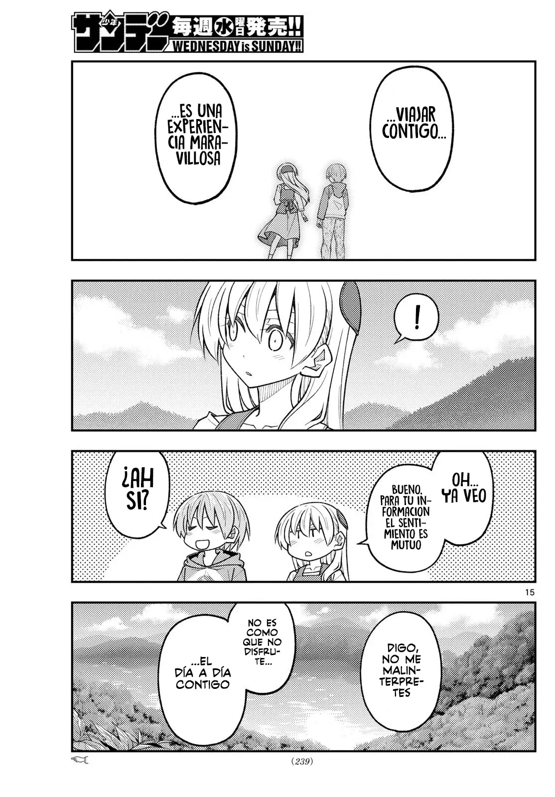 Tonikaku Kawaii Capítulo 311 - Página 17 en español