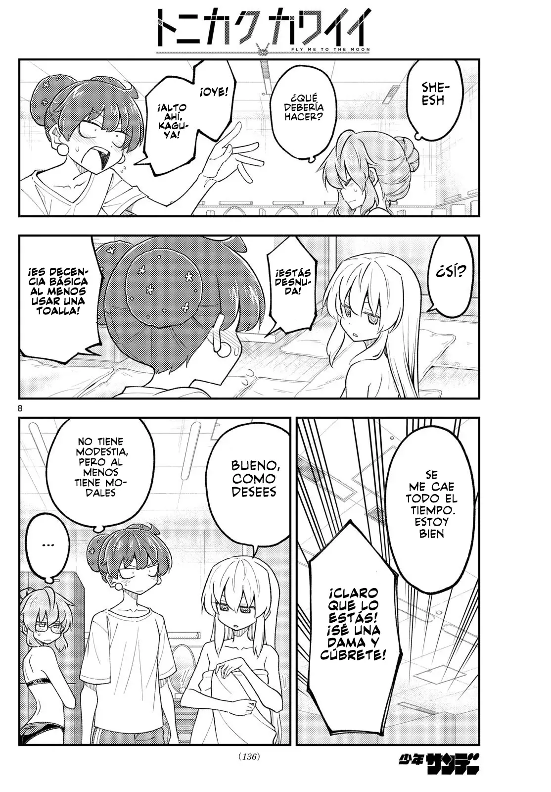 Tonikaku Kawaii Capítulo 312 - Página 10 en español