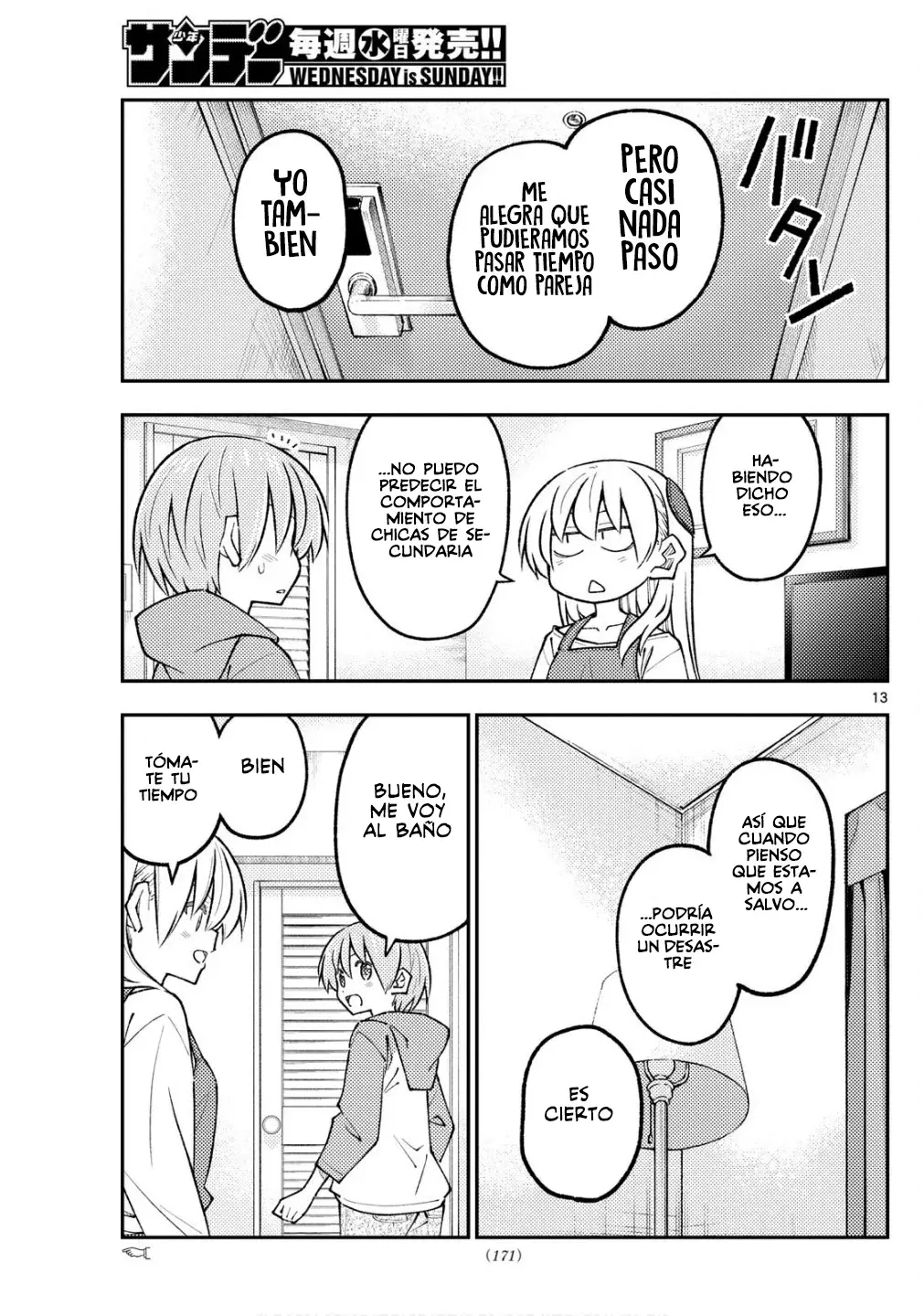 Tonikaku Kawaii Capítulo 313 - Página 15 en español