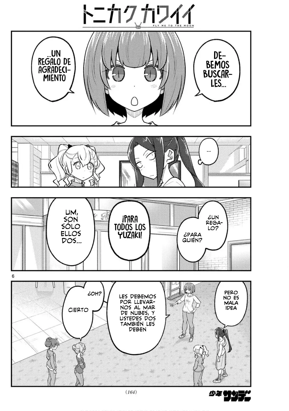 Tonikaku Kawaii Capítulo 313 - Página 8 en español