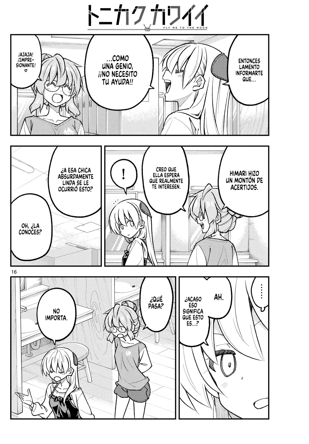 Tonikaku Kawaii Capítulo 314 - Página 18 en español