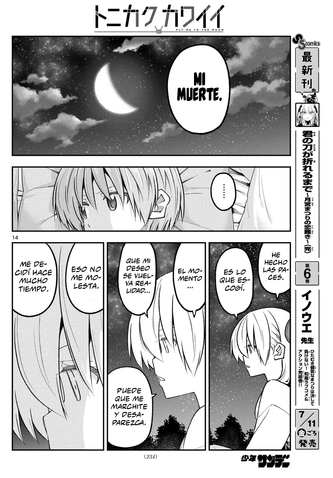 Tonikaku Kawaii Capítulo 316 - Página 16 en español