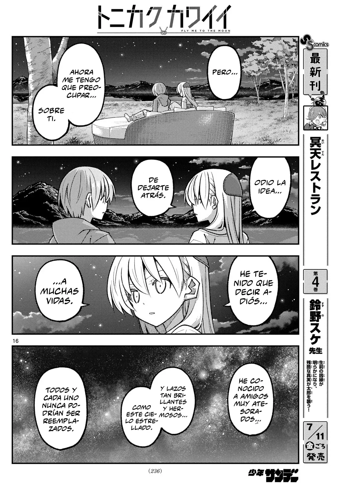 Tonikaku Kawaii Capítulo 316 - Página 18 en español