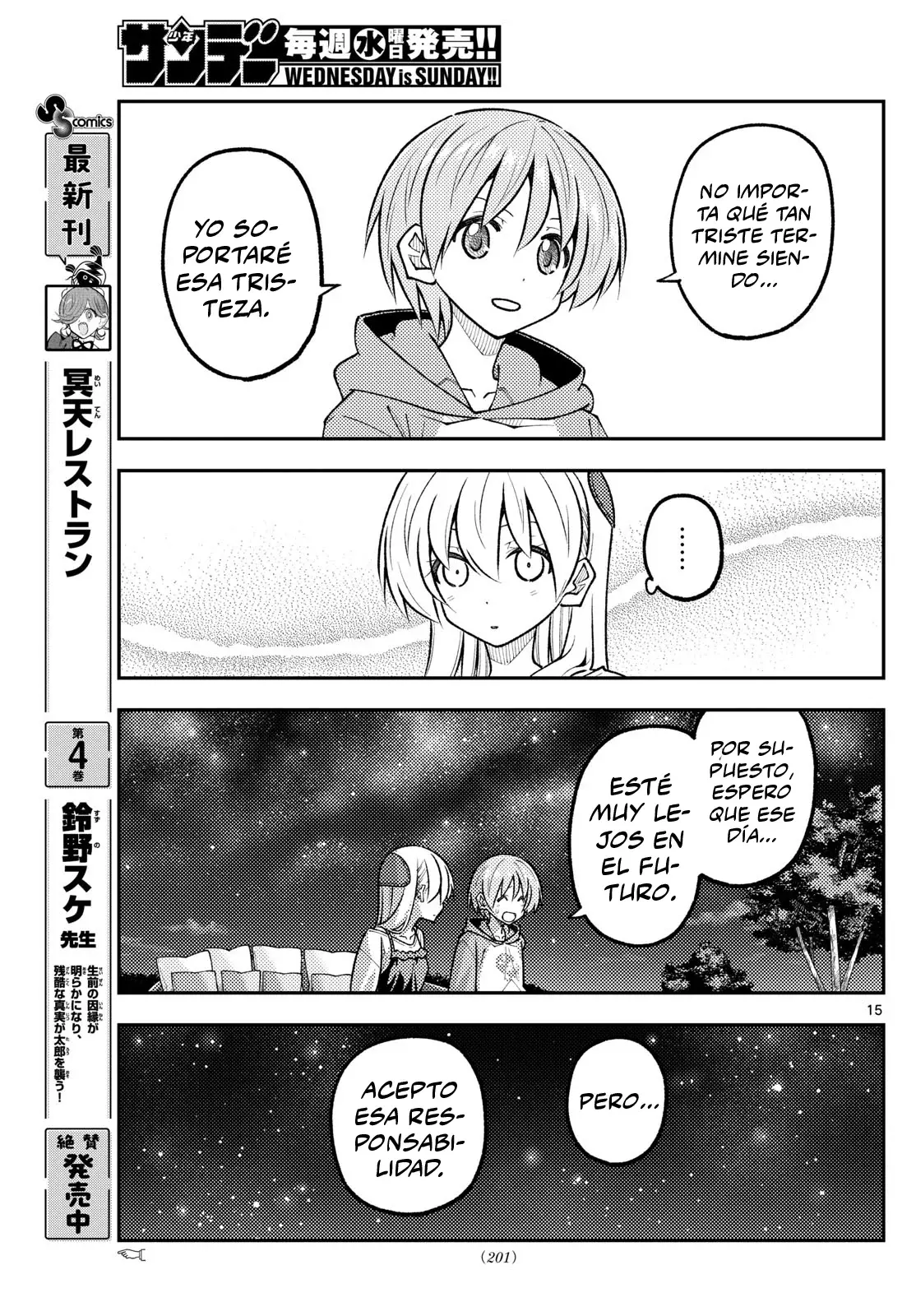 Tonikaku Kawaii Capítulo 317 - Página 17 en español