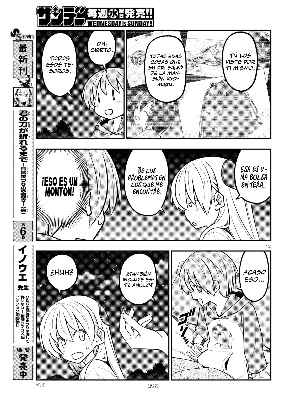 Tonikaku Kawaii Capítulo 318 - Página 15 en español
