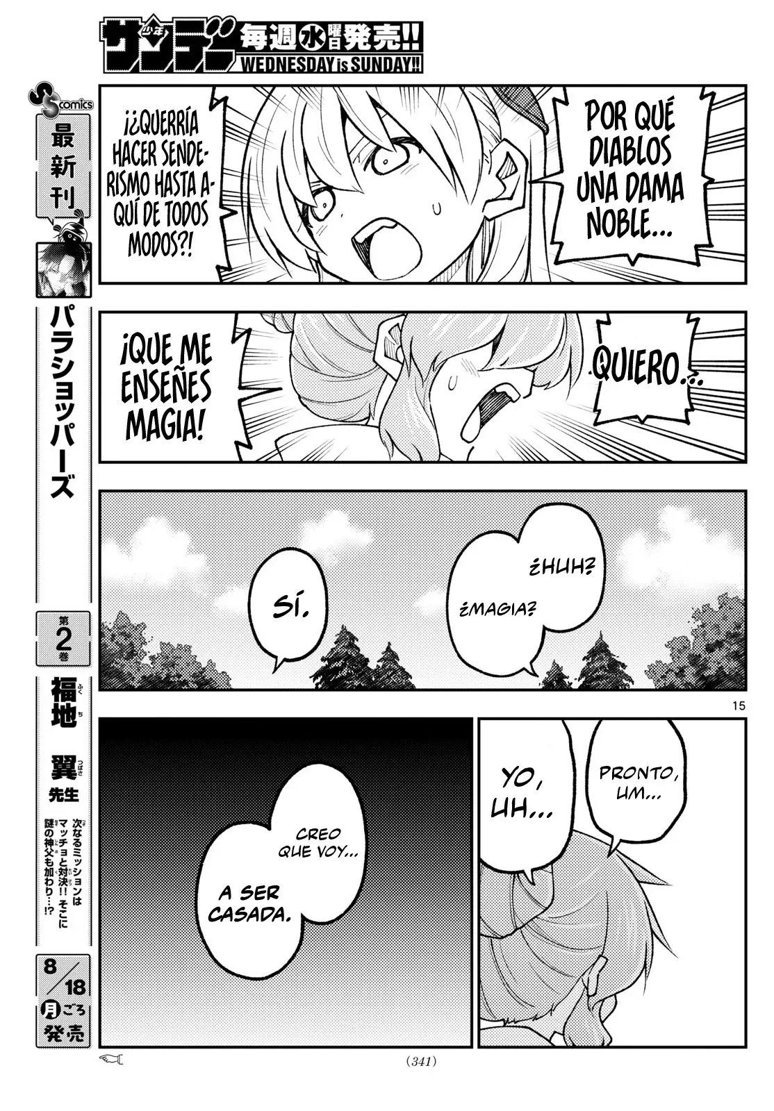 Tonikaku Kawaii Capítulo 320 - Página 17 en español