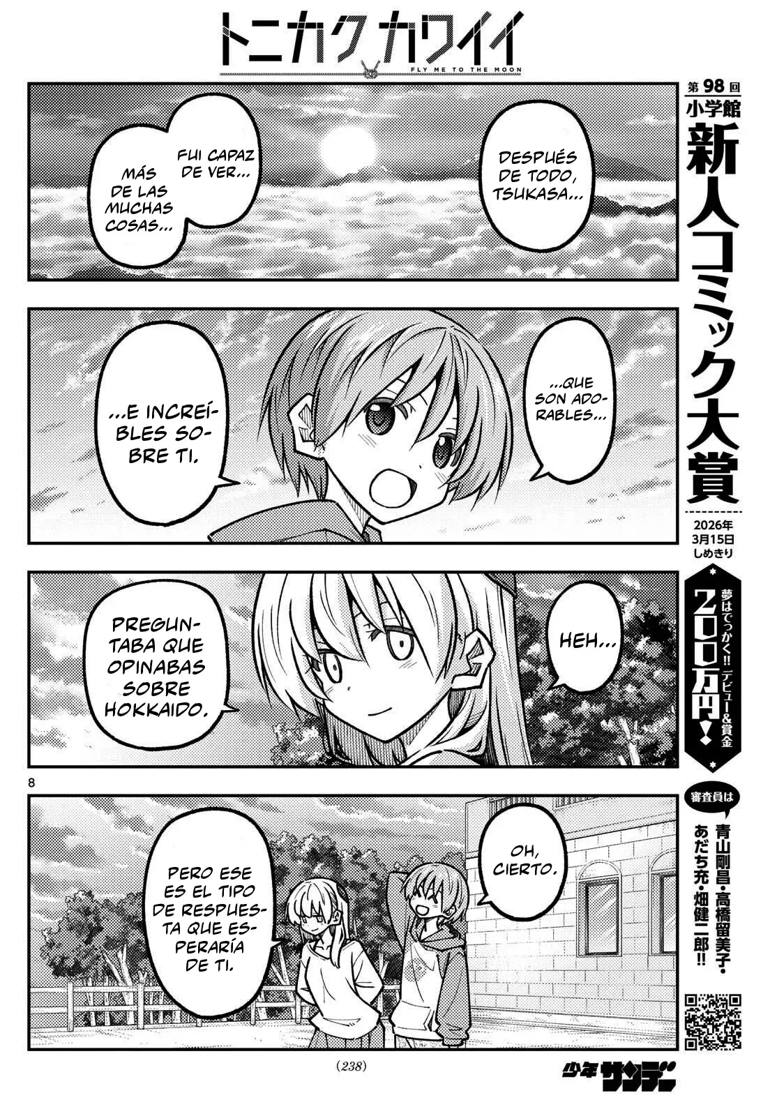 Tonikaku Kawaii Capítulo 325 - Página 10 en español