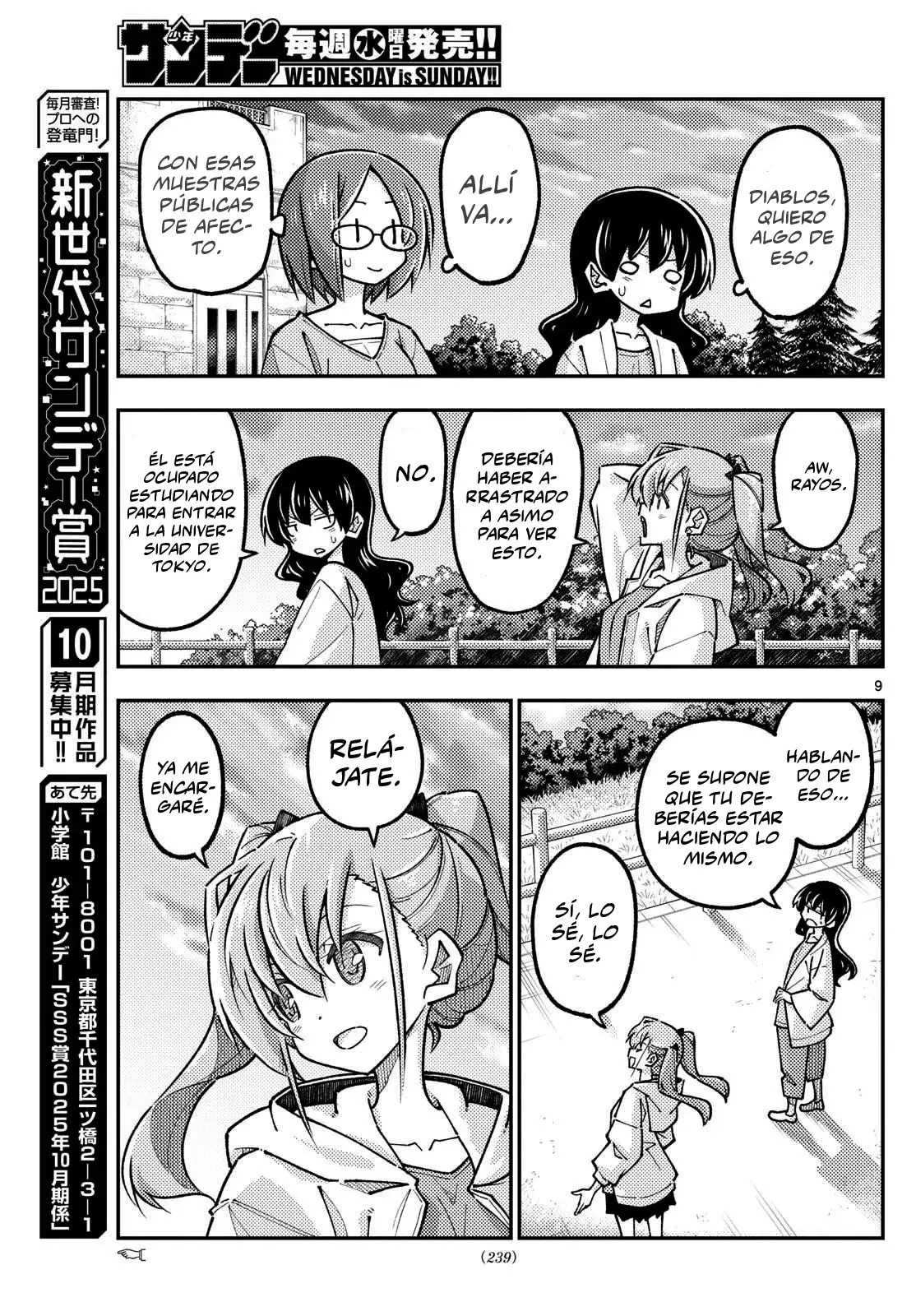 Tonikaku Kawaii Capítulo 325 - Página 11 en español