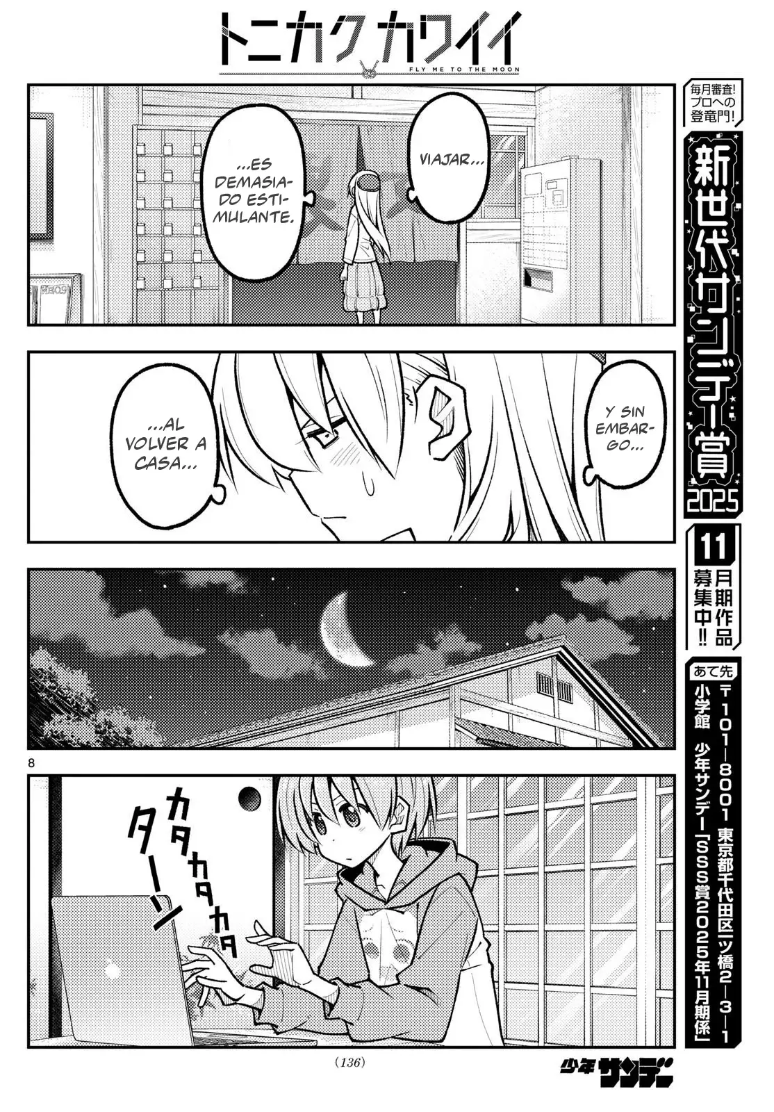 Tonikaku Kawaii Capítulo 327 - Página 10 en español