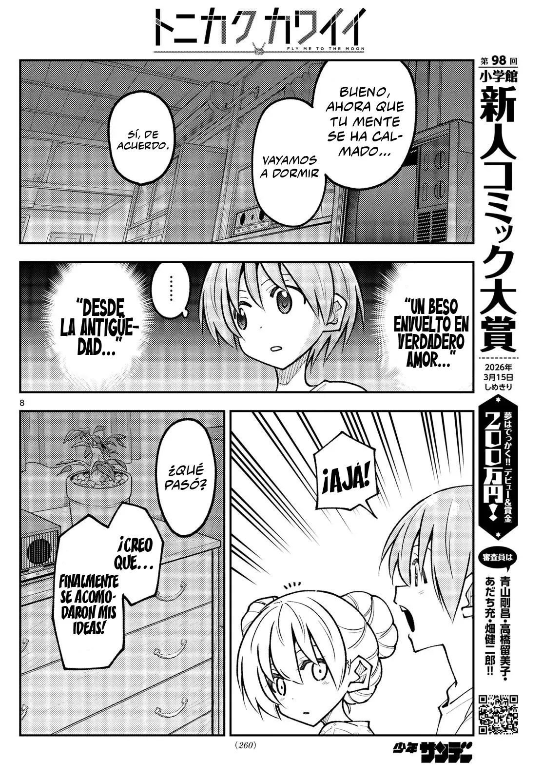 Tonikaku Kawaii Capítulo 328 - Página 10 en español