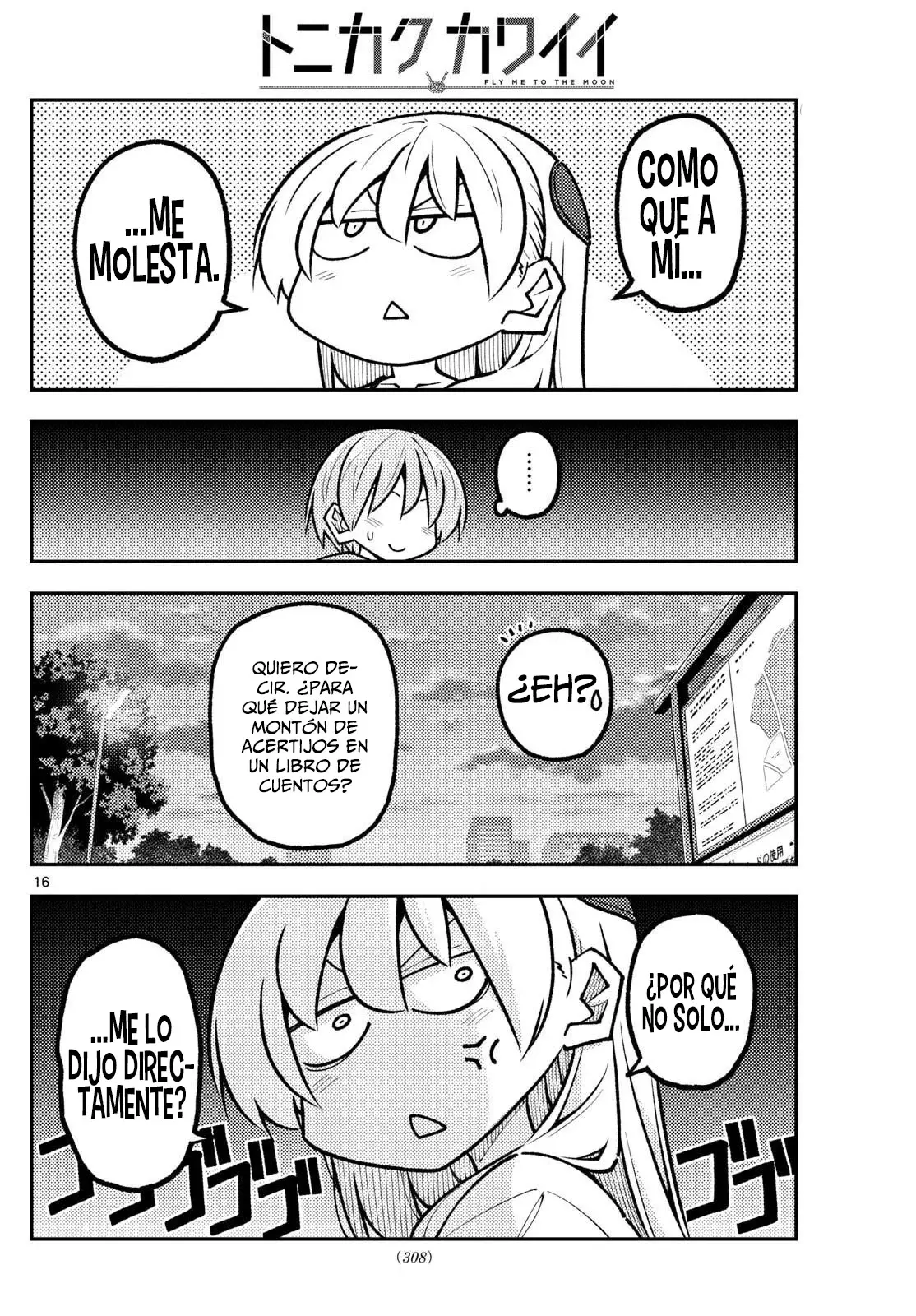 Tonikaku Kawaii Capítulo 329 - Página 18 en español