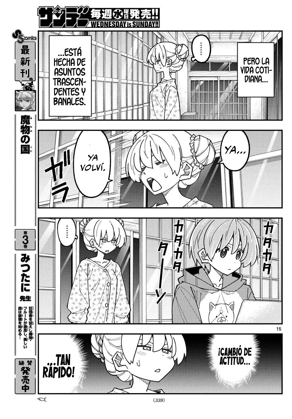 Tonikaku Kawaii Capítulo 330 - Página 17 en español