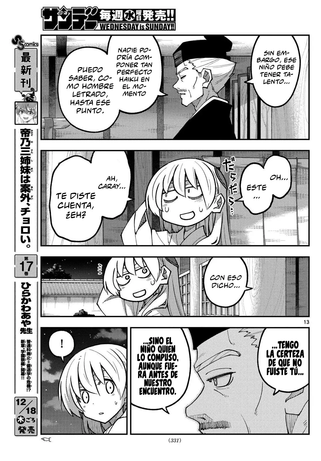 Tonikaku Kawaii Capítulo 331 - Página 15 en español