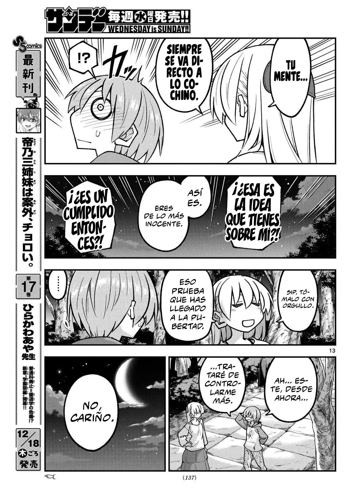 Tonikaku Kawaii Capítulo 332 - Página 15 en español