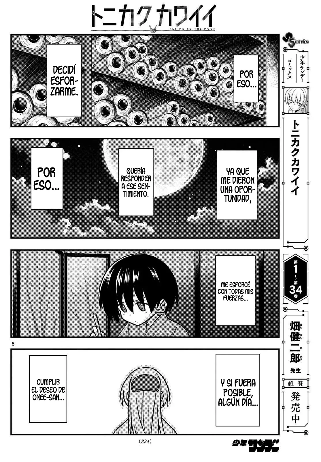 Tonikaku Kawaii Capítulo 333 - Página 8 en español