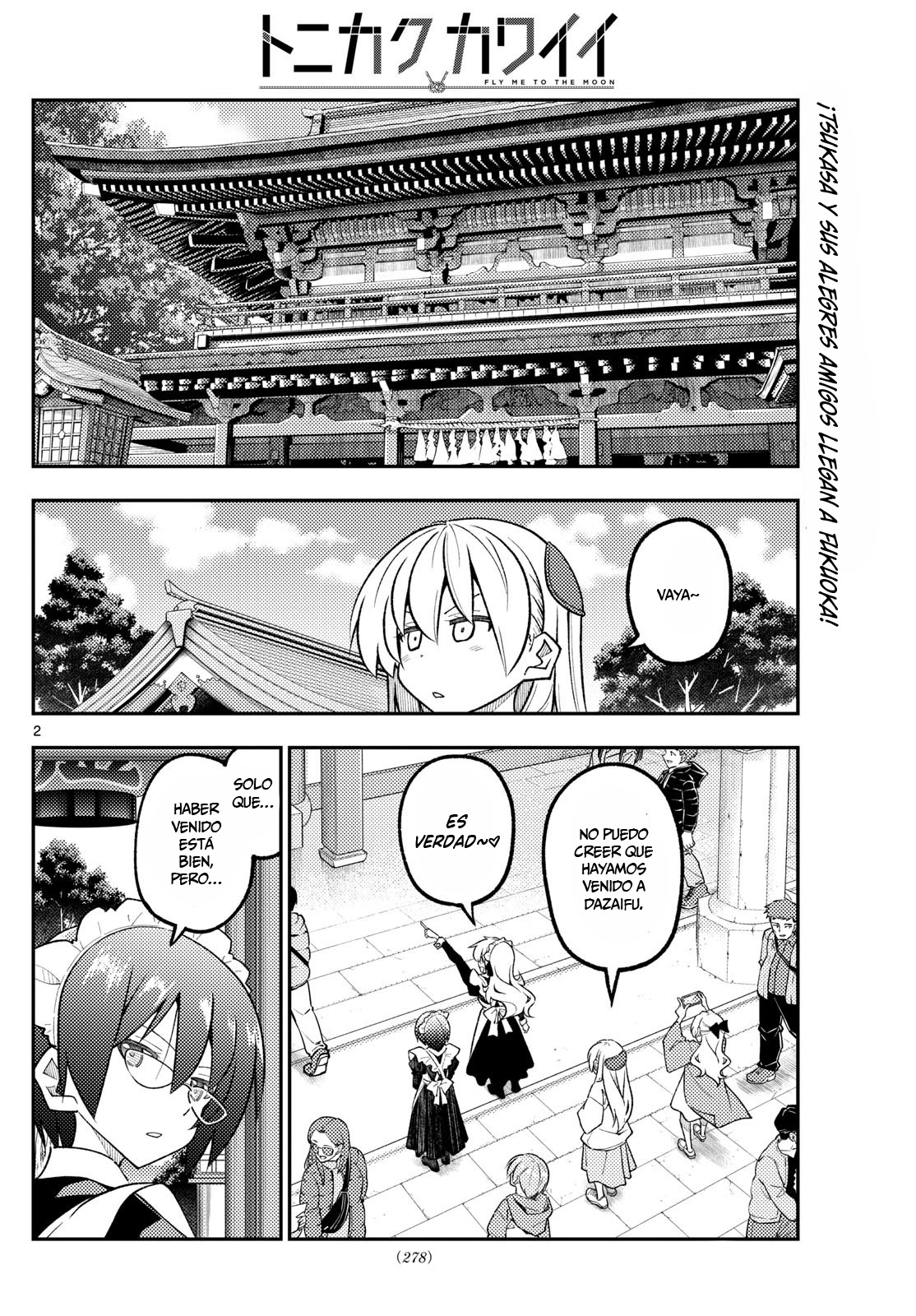 Tonikaku Kawaii Capítulo 340 - Página 4 en español