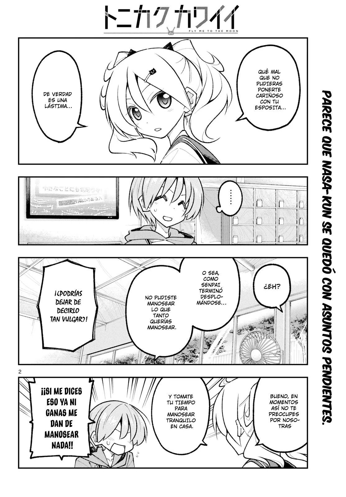 Tonikaku Kawaii Capítulo 347 - Página 4 en español