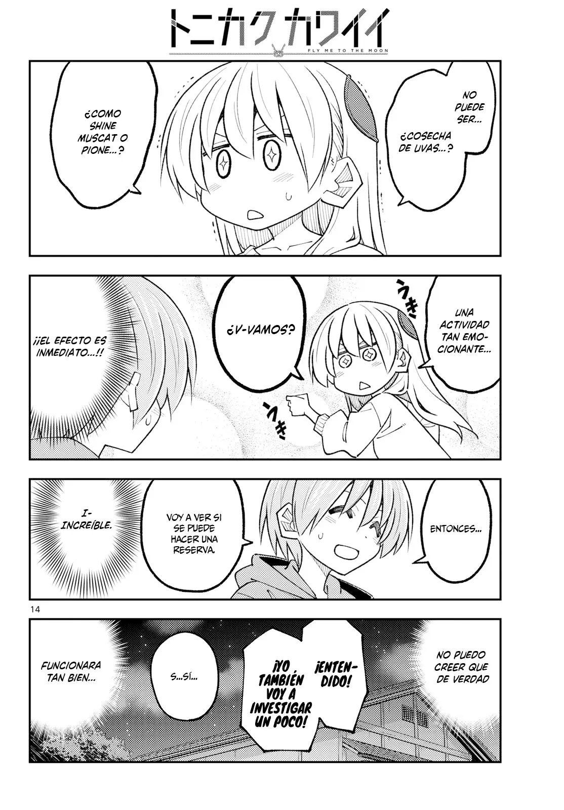 Tonikaku Kawaii Capítulo 349 - Página 15 en español