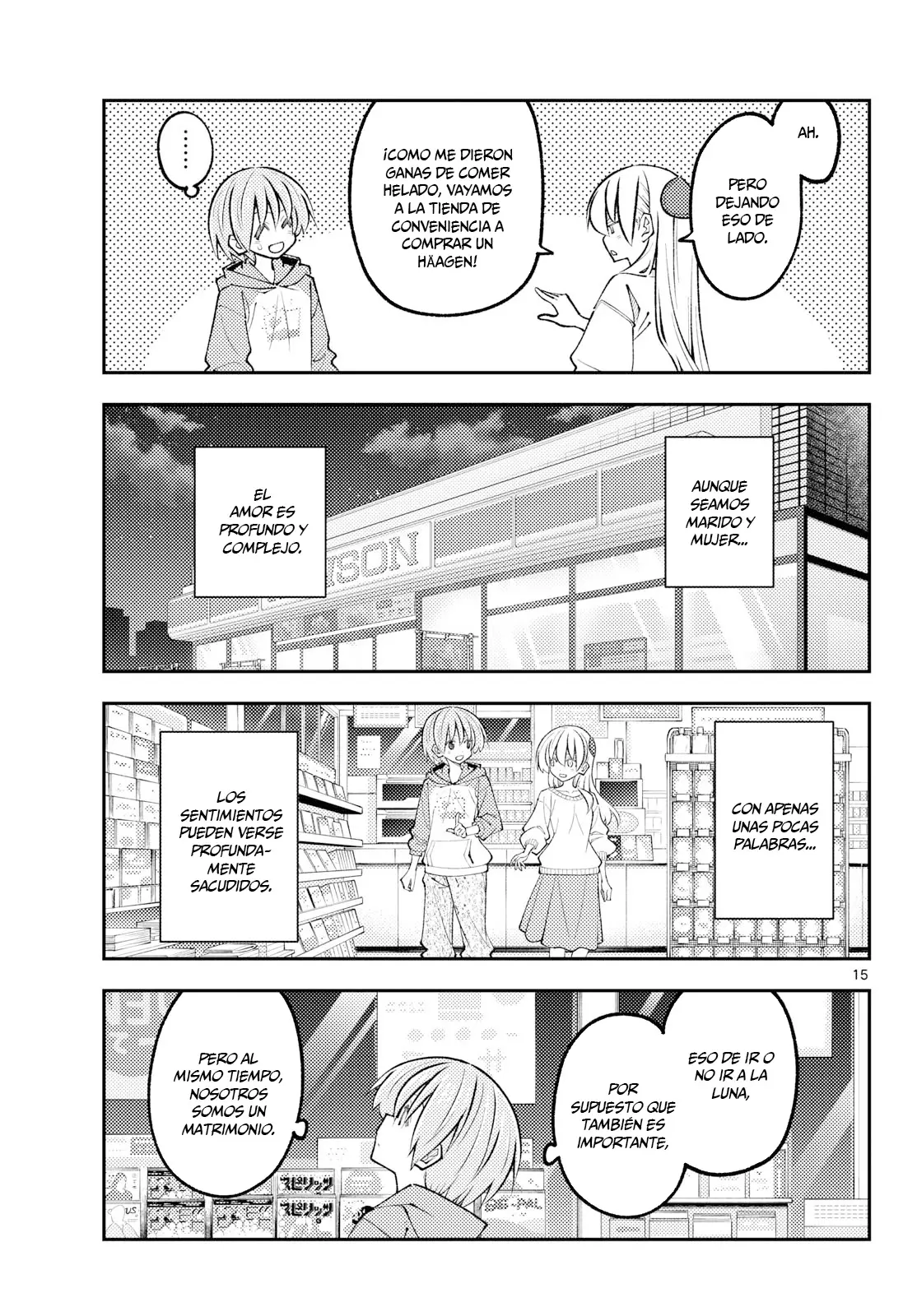 Tonikaku Kawaii Capítulo 349 - Página 16 en español