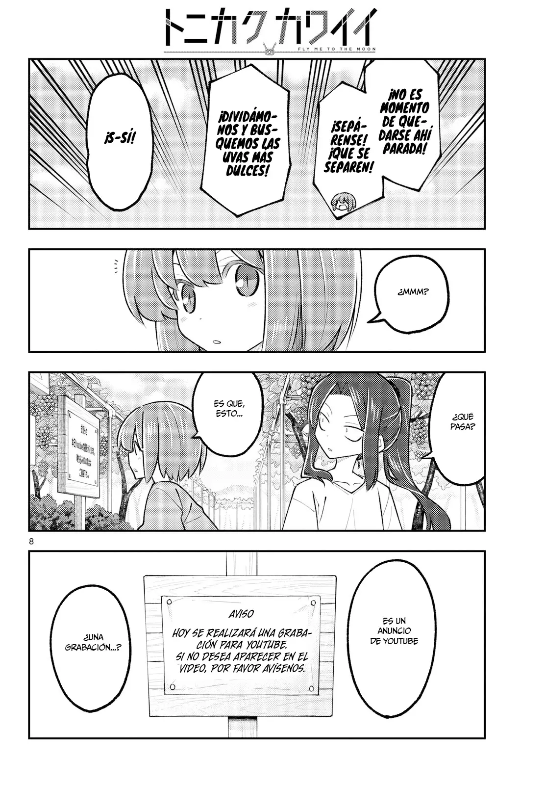 Tonikaku Kawaii Capítulo 353 - Página 10 en español