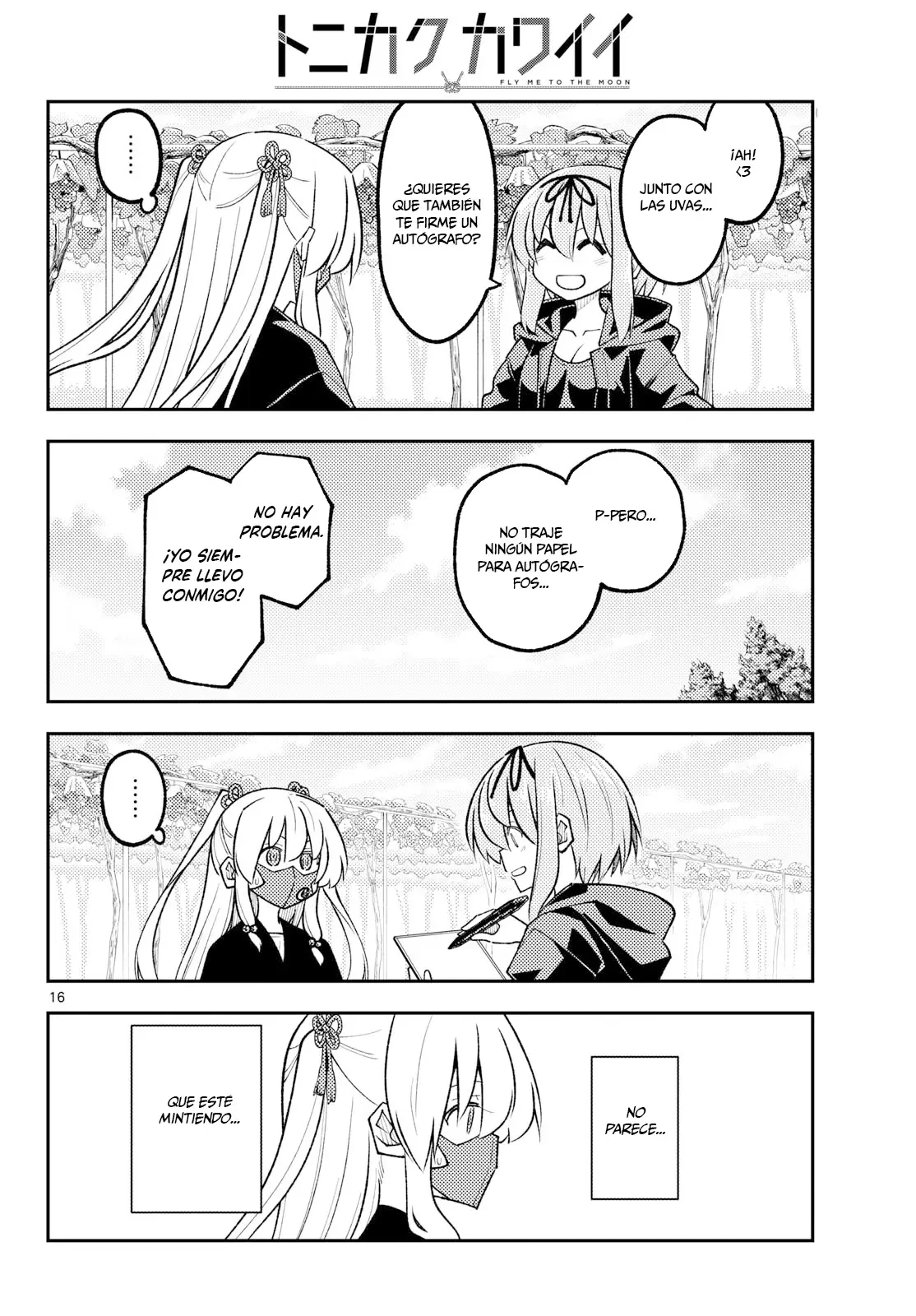Tonikaku Kawaii Capítulo 354 - Página 18 en español
