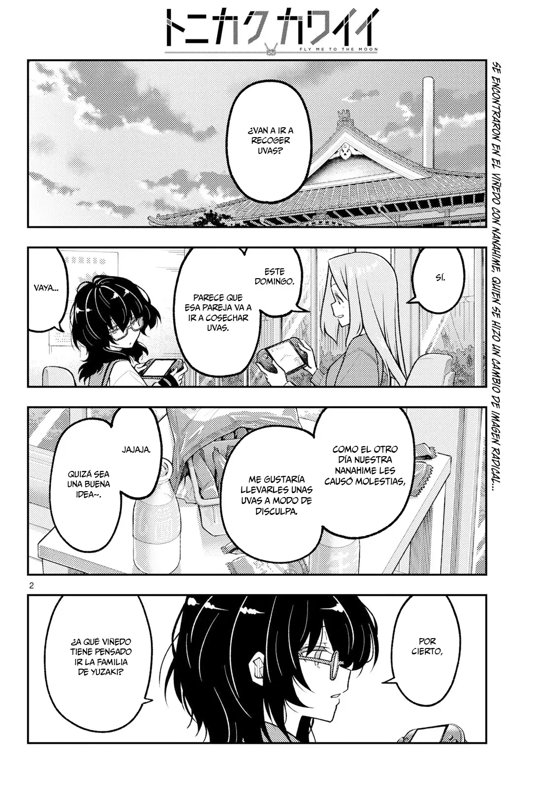 Tonikaku Kawaii Capítulo 354 - Página 4 en español
