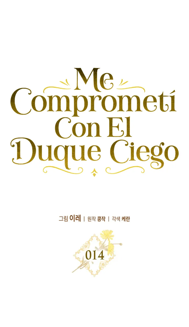 COMPROMETIDA CON EL DUQUE CIEGO Capítulo 14 - Página 17 en español