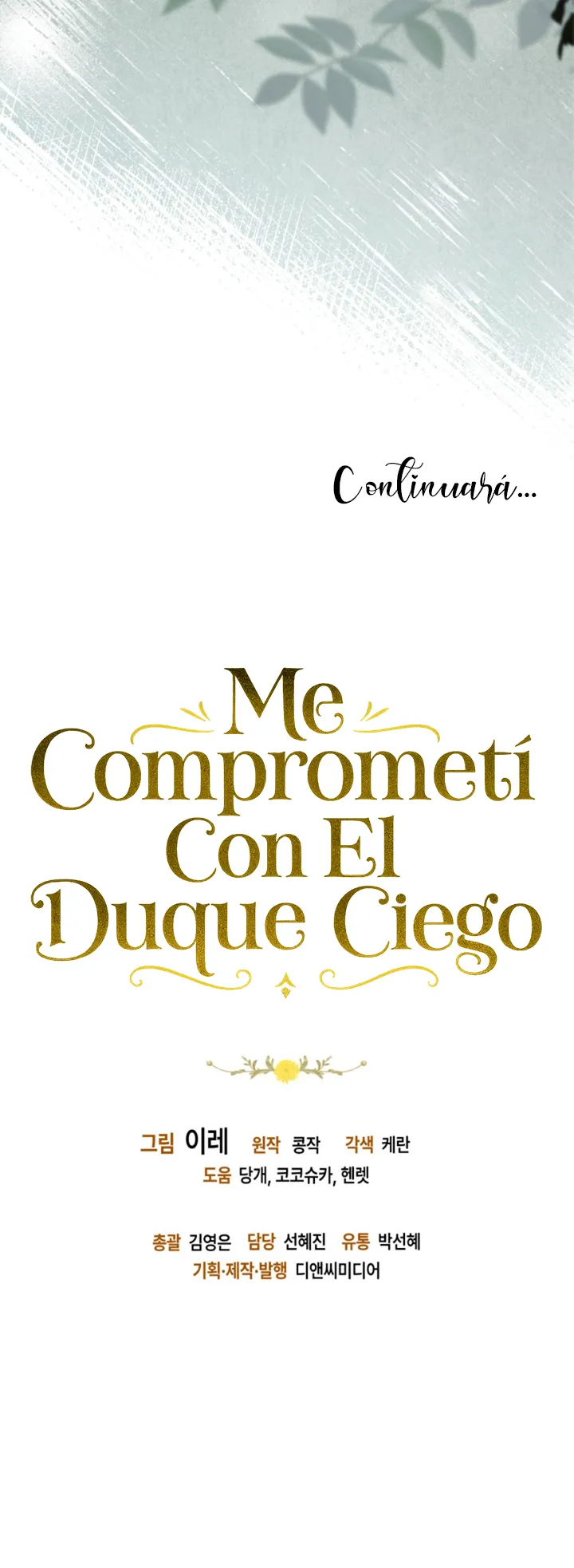 COMPROMETIDA CON EL DUQUE CIEGO Capítulo 19 - Página 71 en español
