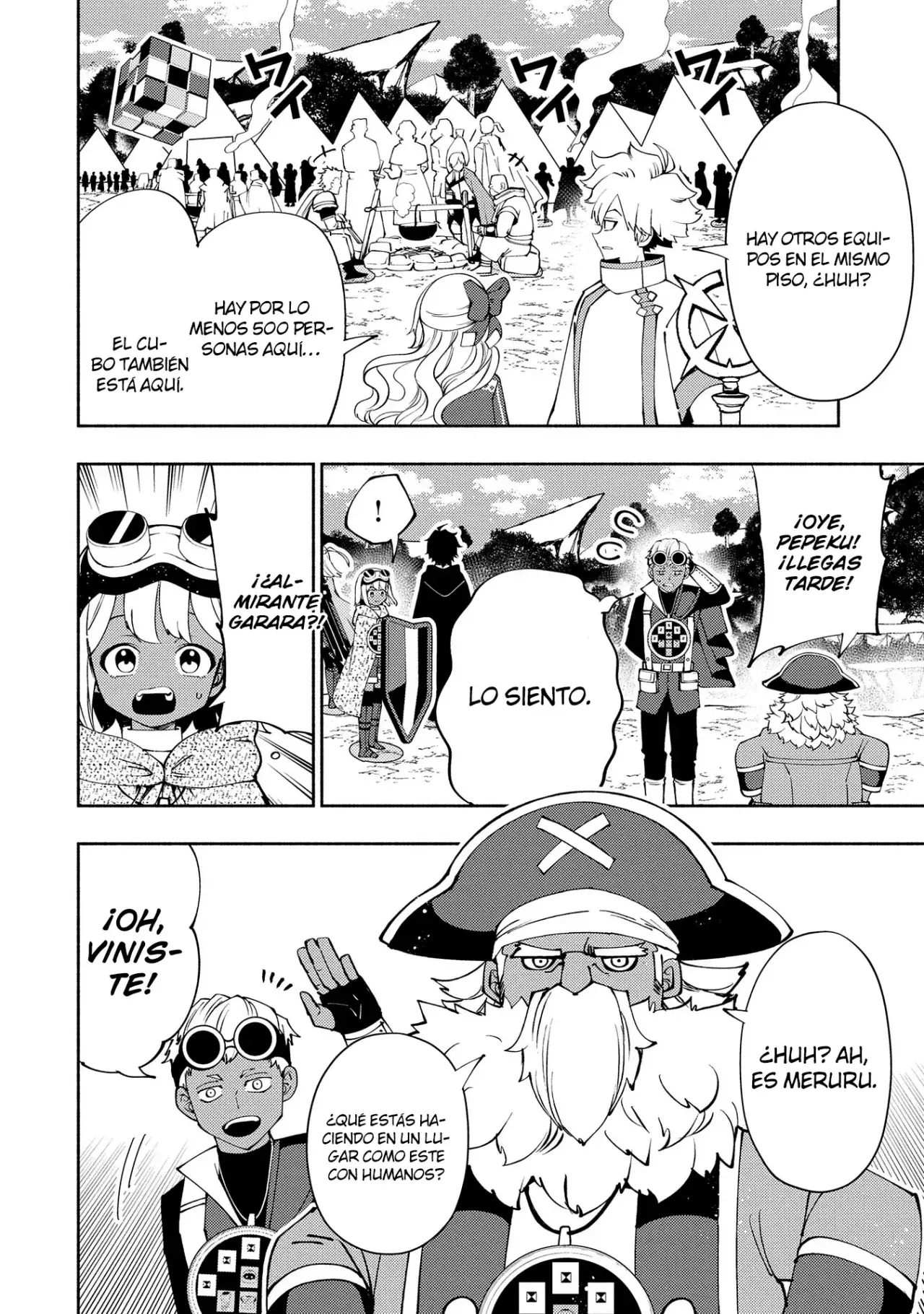 Hell Mode: Yarikomi Suki no Gamer wa Hai-settei no Isekai de Musou suru - Hajimari no Shoukanshi Capítulo 58 - Página 7 en español