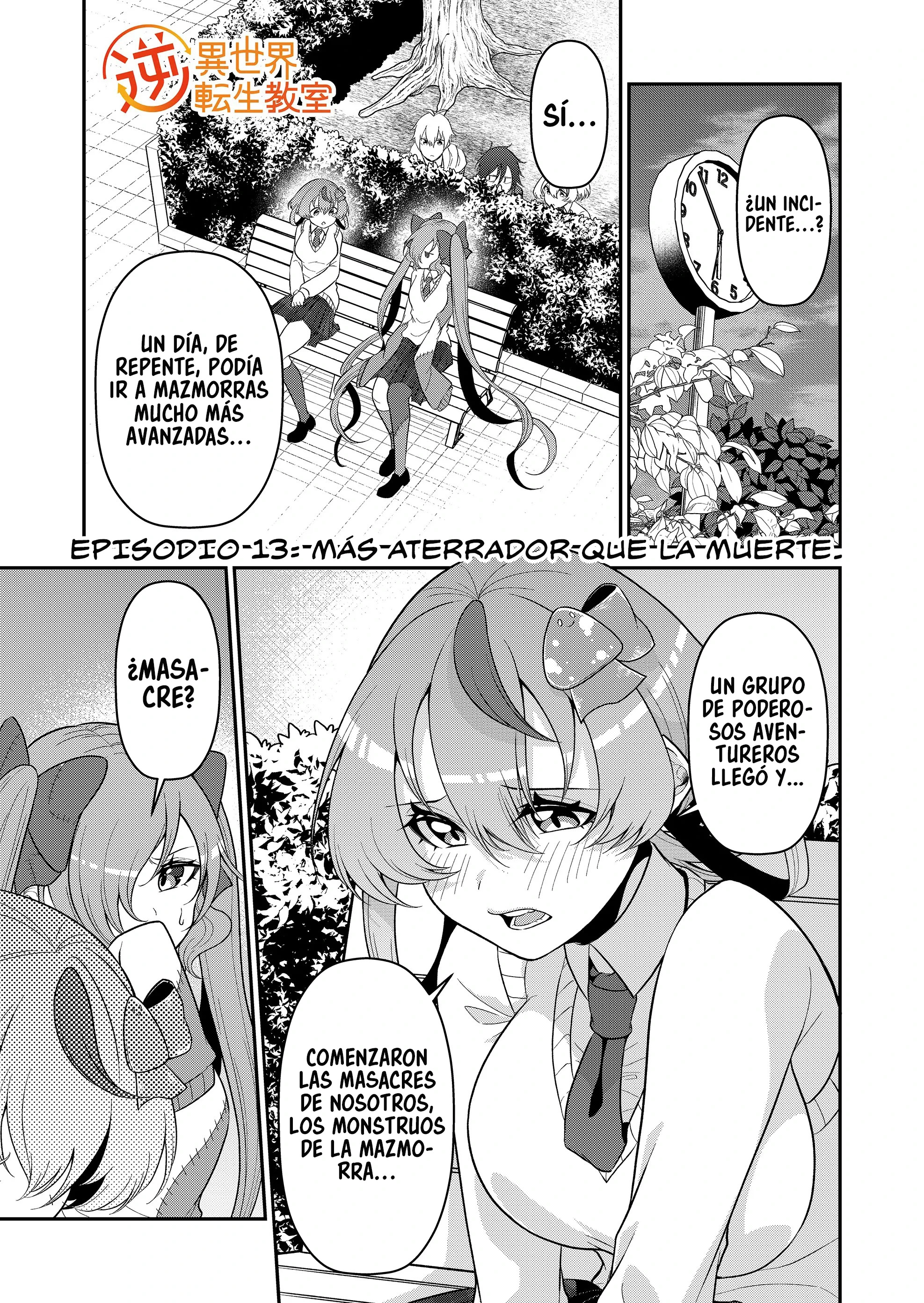 Gyaku Isekai Tensei Kyoushitsu Capítulo 13 - Página 3 en español