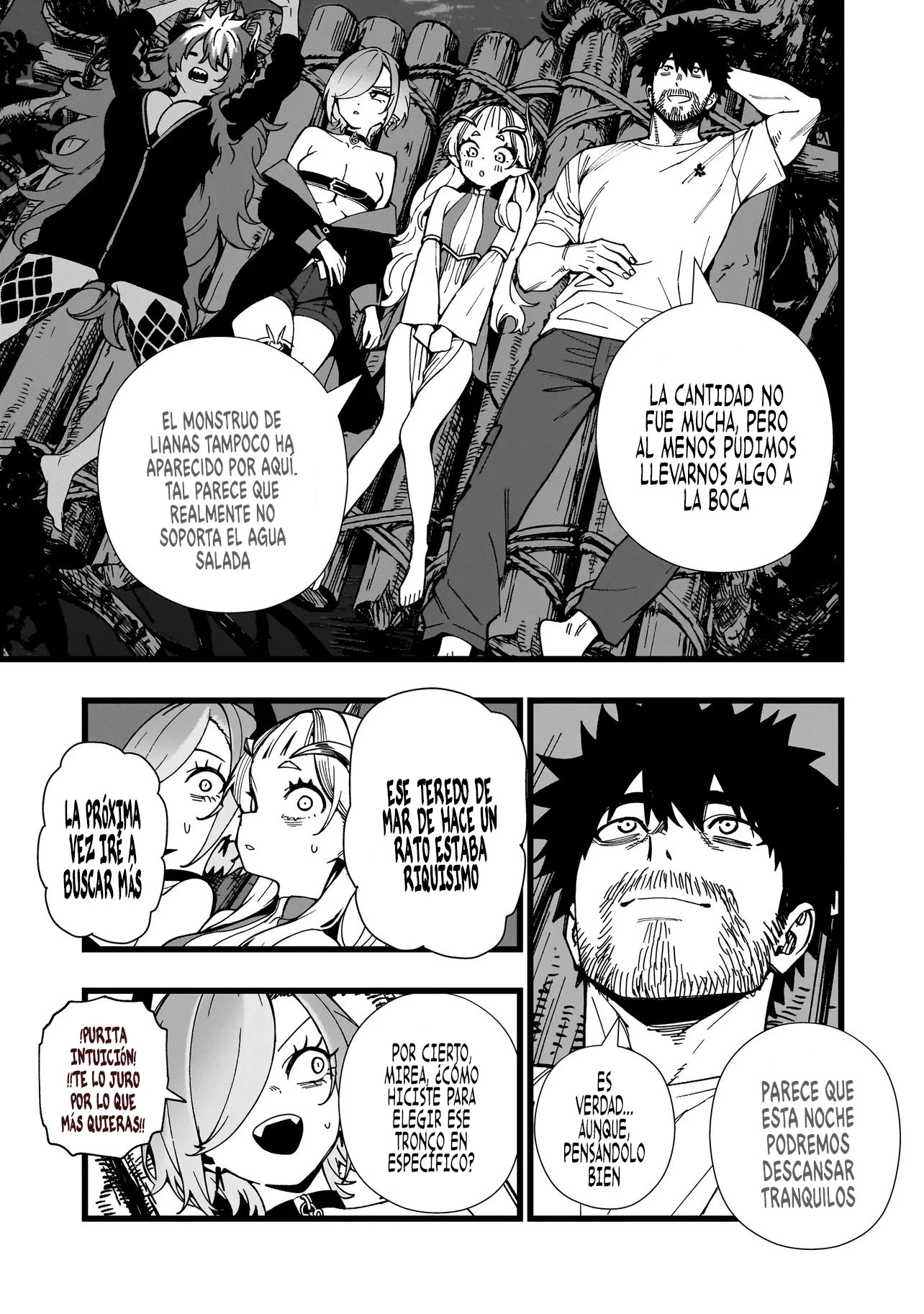SENKI SURVIVAL SAGA - ISEKAI NO UNMEI WO KAKETA MUJINTOU FUJUN ISEIKOUYU Capítulo 37 - Página 22 en español
