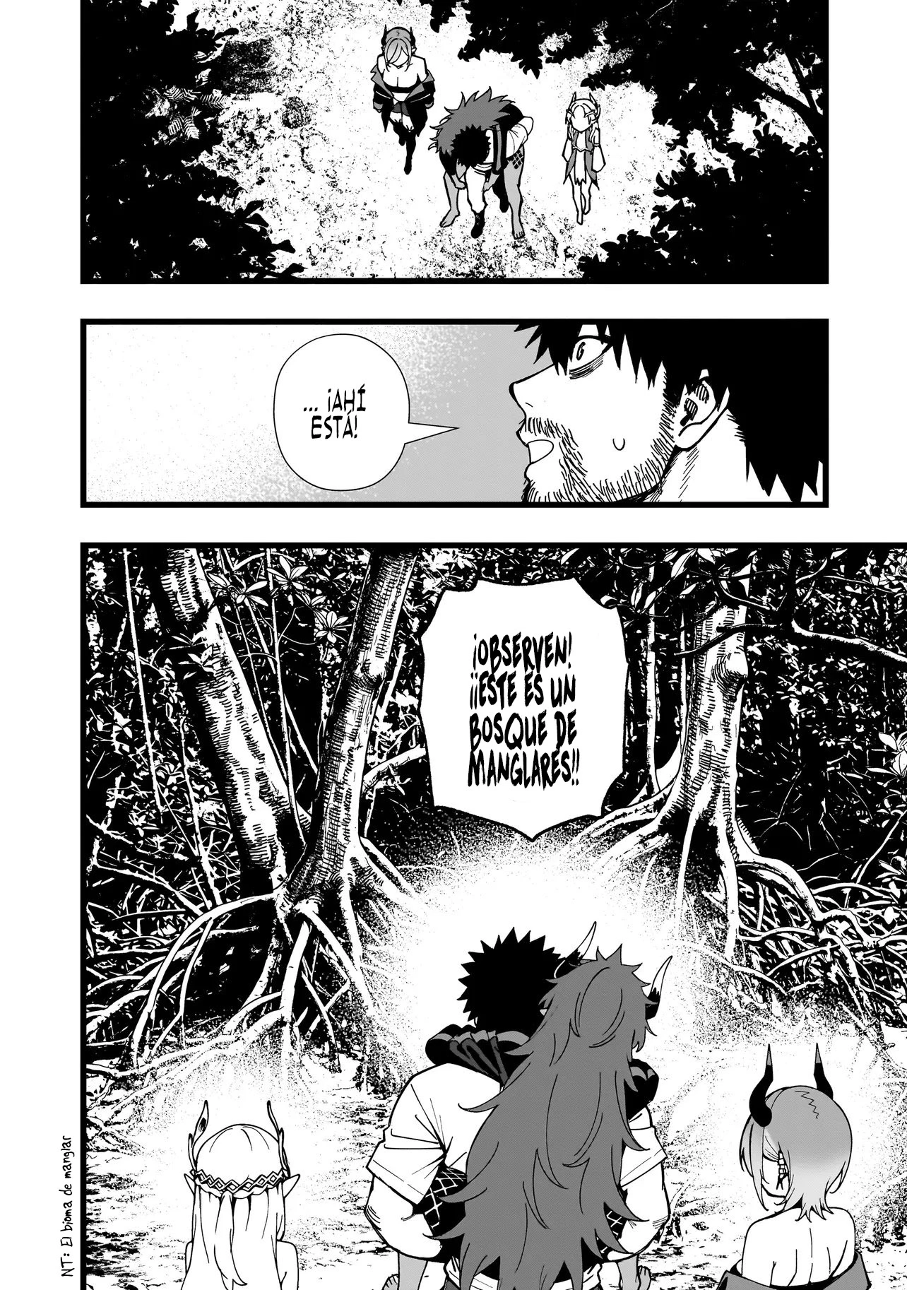 SENKI SURVIVAL SAGA - ISEKAI NO UNMEI WO KAKETA MUJINTOU FUJUN ISEIKOUYU Capítulo 37 - Página 7 en español