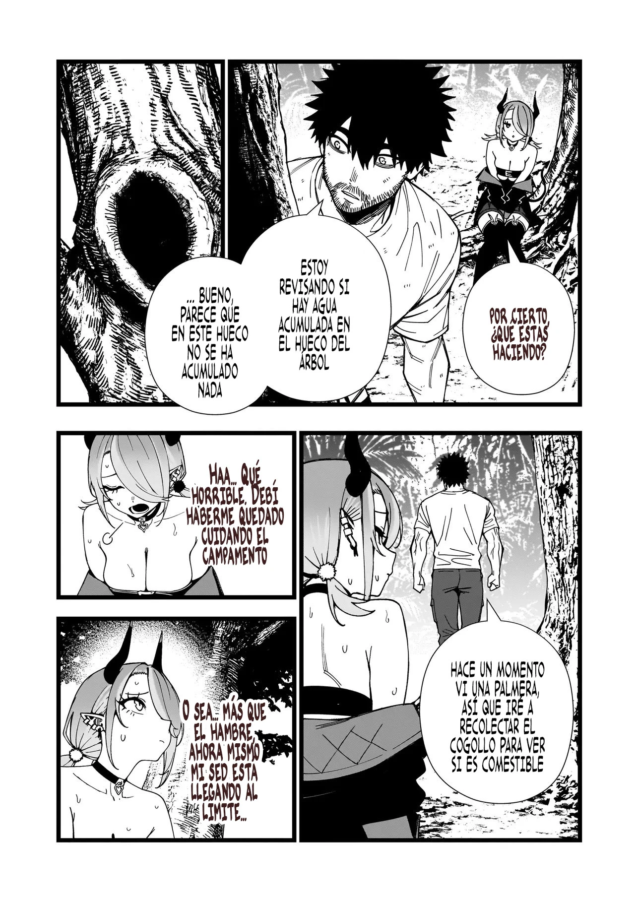 SENKI SURVIVAL SAGA - ISEKAI NO UNMEI WO KAKETA MUJINTOU FUJUN ISEIKOUYU Capítulo 38 - Página 12 en español
