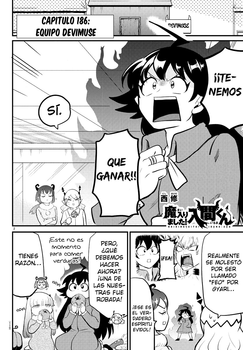 Mairimashita! Iruma-kun Capítulo 186 - Página 3 en español