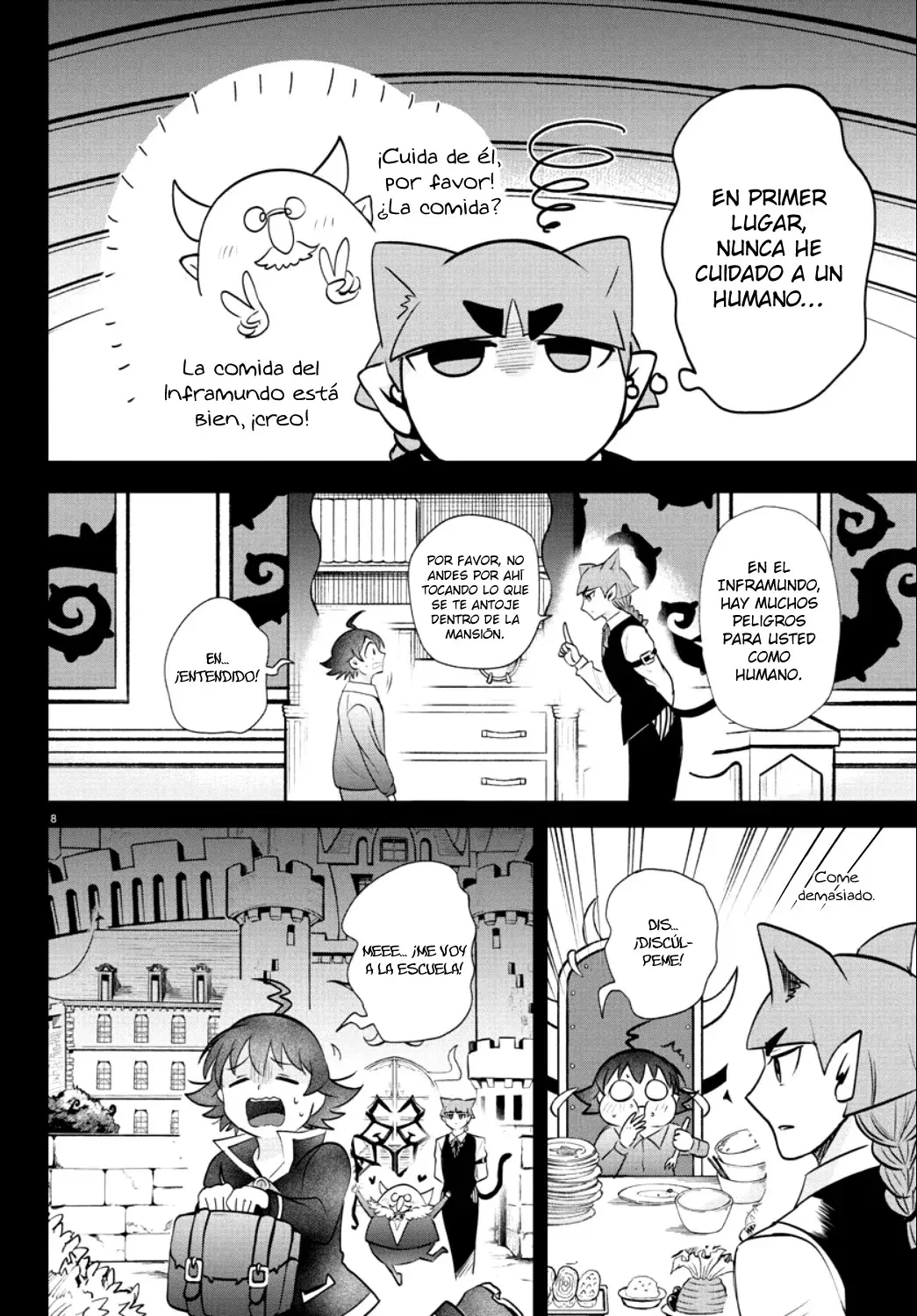 Mairimashita! Iruma-kun Capítulo 372 - Página 9 en español