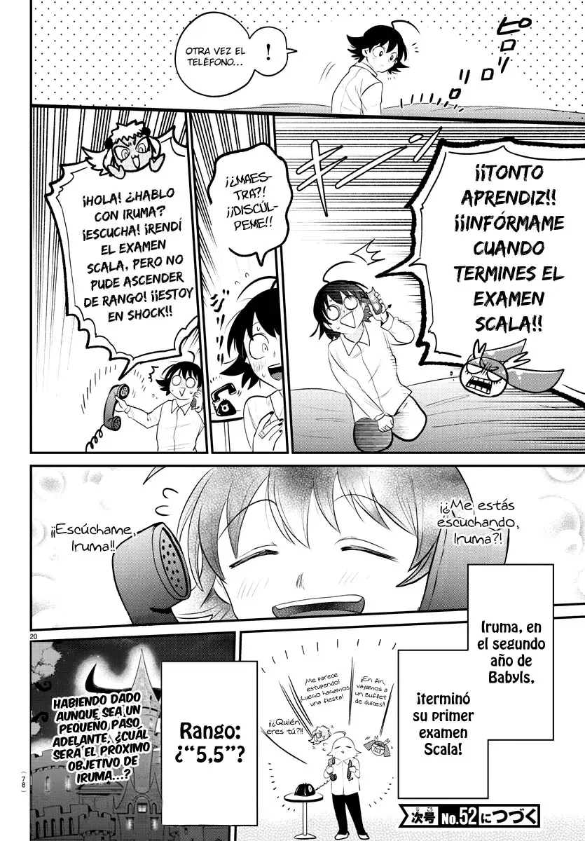 Mairimashita! Iruma-kun Capítulo 373 - Página 20 en español