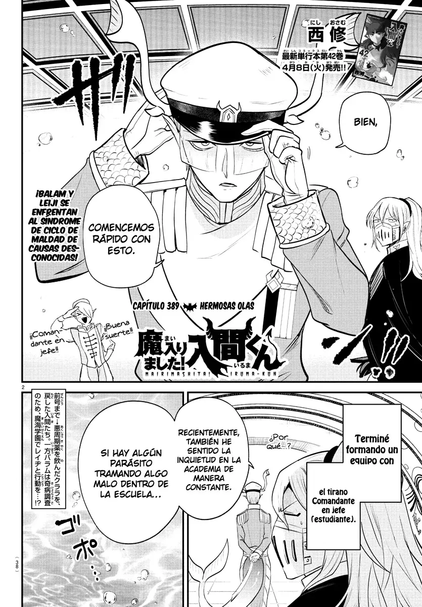 Mairimashita! Iruma-kun Capítulo 389 - Página 5 en español