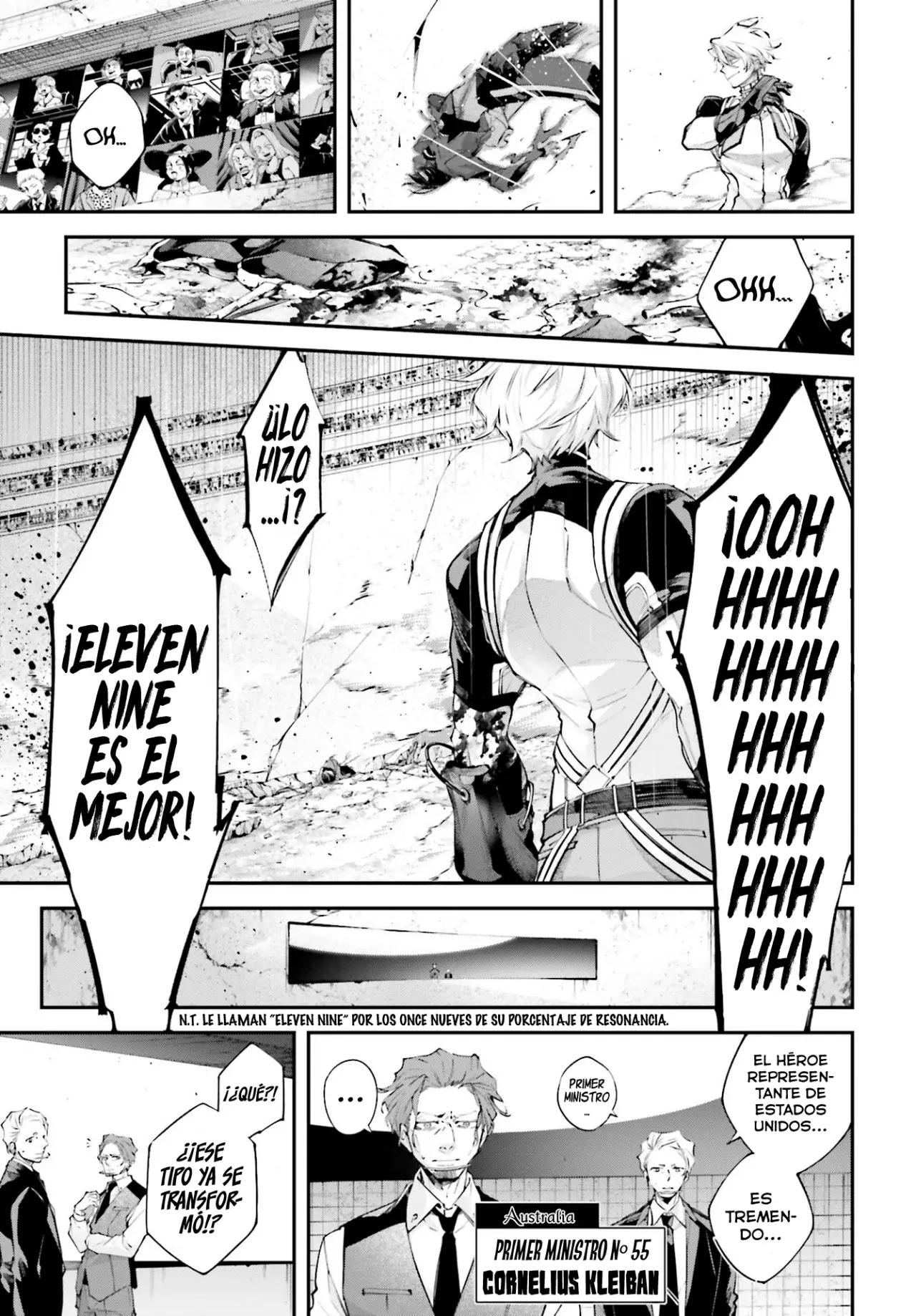 Rekkyou Sensen Capítulo 10 - Página 9 en español