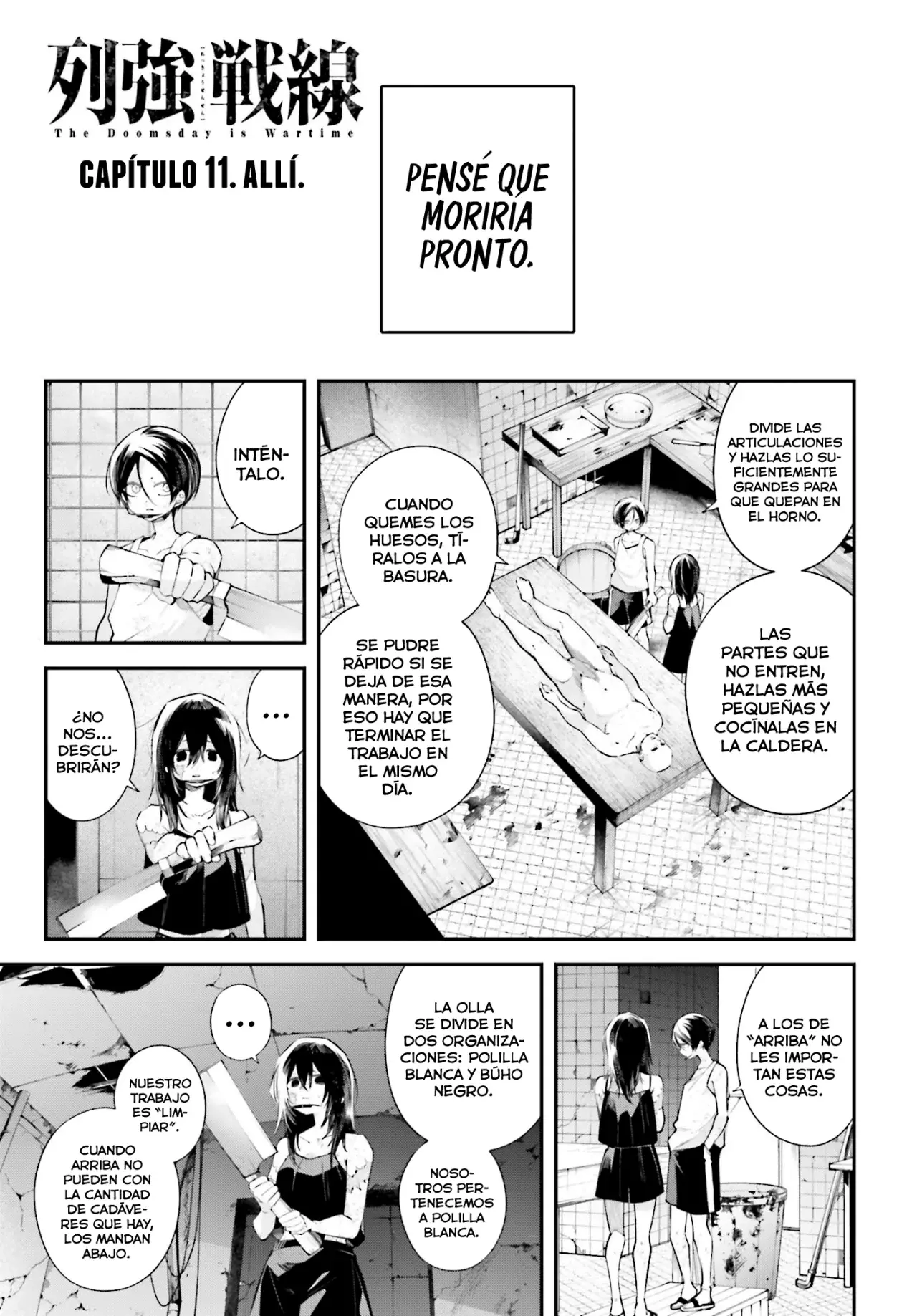 Rekkyou Sensen Capítulo 11 - Página 3 en español