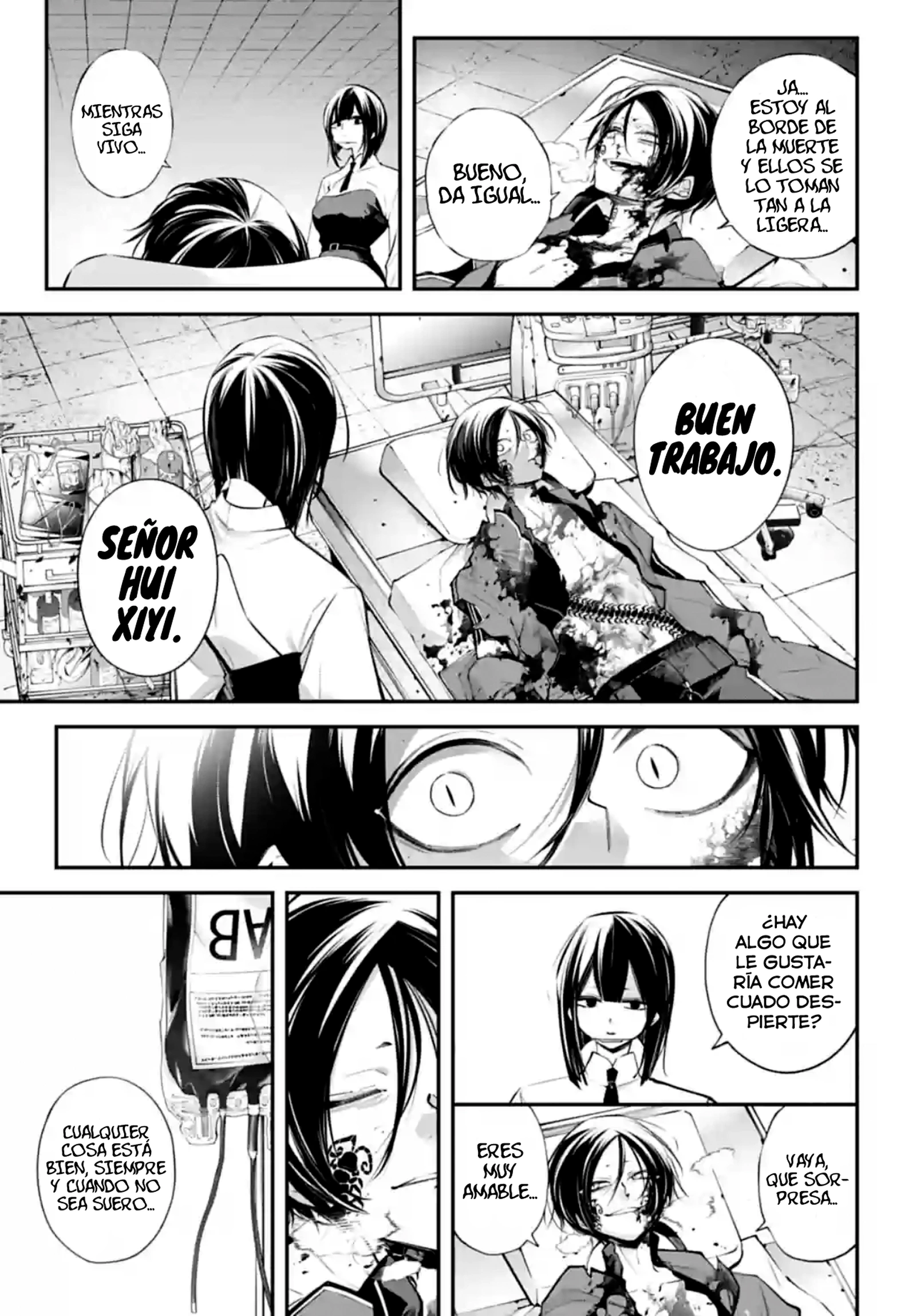 Rekkyou Sensen Capítulo 13 - Página 9 en español