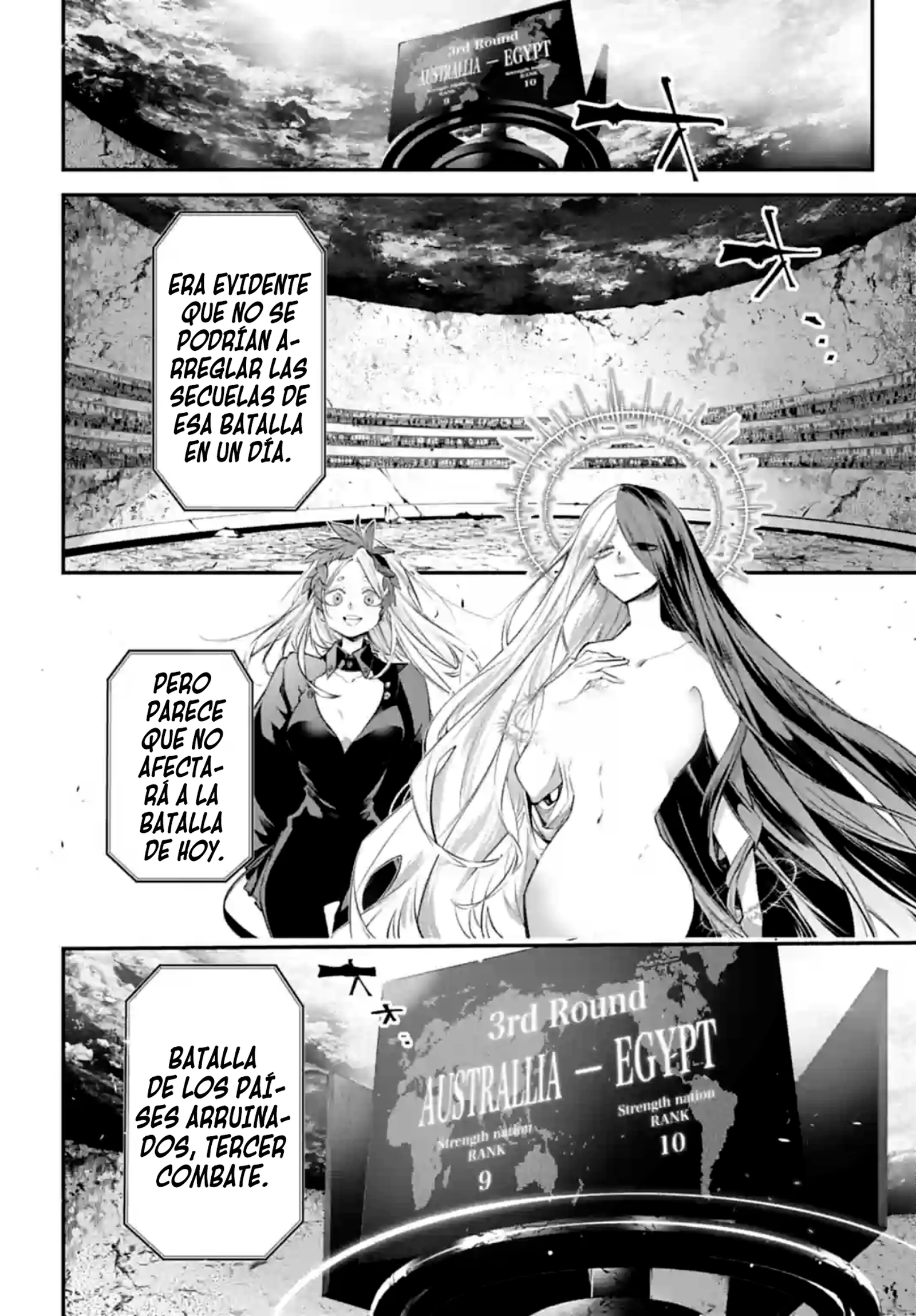 Rekkyou Sensen Capítulo 14 - Página 8 en español