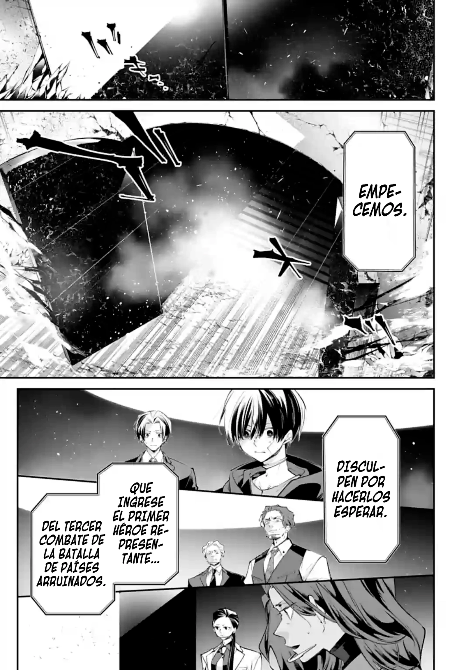 Rekkyou Sensen Capítulo 14 - Página 9 en español